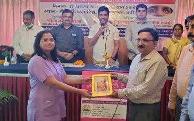 रेड राइडर्स साइकिल क्लब ने नेत्रदान जागरूकता को लेकर आयोजित की कार्यशाला