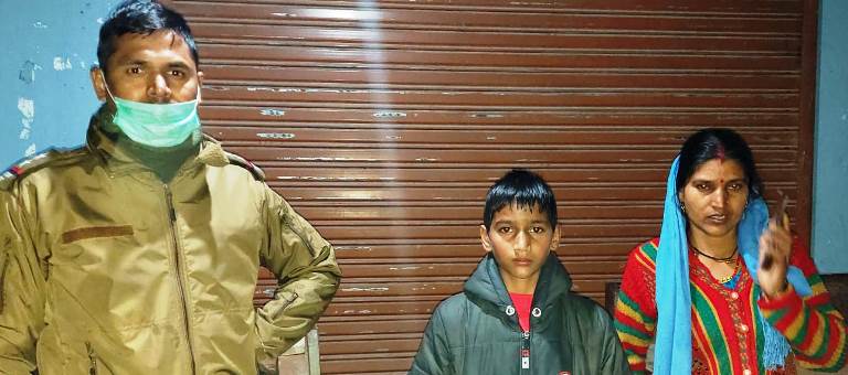 परिजनों की डांट से नाराज लापता युवक को पुलिस ने ढूंढ निकाला
