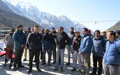 मुख्य सचिव बर्द्धन ने केदारनाथ यात्रा व्यवस्थाओं का लिया जायजा