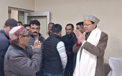 सीएम धामी मुनस्यारी पहुंचे, जनता और जवानों से किया आत्मीय संवाद