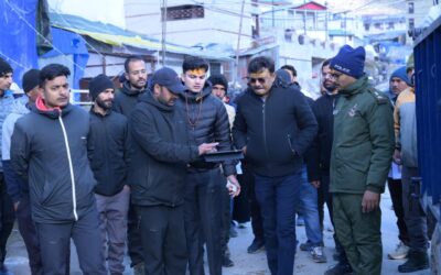 सीएस बर्द्धन ने केदारनाथ यात्रा व्यवस्थाओं का लिया जायजा, पुनर्निर्माण कार्यों और यात्रियों की सुविधाओं का किया निरीक्षण