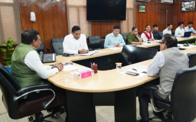 सीएस की अध्यक्षता में हुई नर्सिंग पाठ्यक्रम संचालन हेतु गठित एम्पावर्ड समिति की बैठक आयोजित