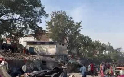 अतिक्रमण के विरुद्ध चला जिला प्रशासन का डंडा, चंद्रभागा नदी क्षेत्र में कब्जा अवसाद निकासी करते 20 से अधिक अवैध अध्यासन ध्वस्त