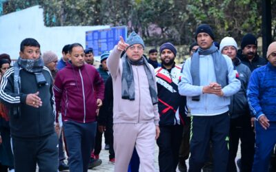 मुख्यमंत्री धामी द्वारा बागेश्वर में विकास परियोजनाओं का किया निरीक्षण