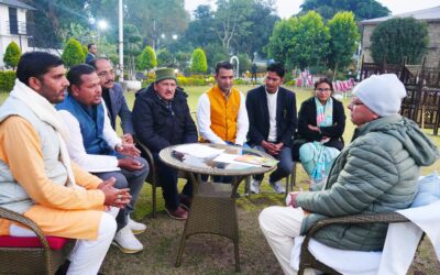 घनसाली क्षेत्र के प्रतिनिधिमंडल ने पिलखी स्वास्थ्य सेवाओं के उन्नयन को सीएम से की मुलाकात