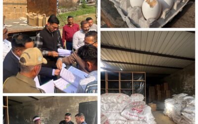 डीएम देहरादून ने आंगनबाड़ी केंद्रों पर राशन आपूर्तिकर्ता सेंट्रल गोदाम रुड़की में की छापेमारी