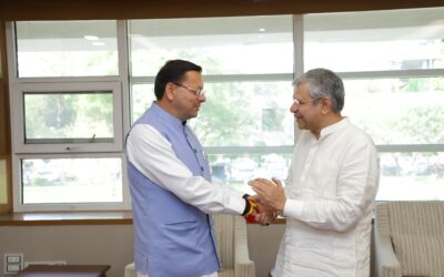 सीएम ने केंद्रीय मंत्री से भेंट कर रेल एवं ‘डिजिटल कुम्भ 2027’ पर की चर्चा