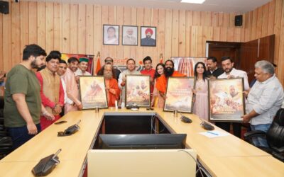 बाबा नीब करौली के जीवन पर आधारित फिल्म के पोस्टर का सीएम ने किया लोकार्पण