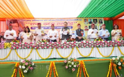 मुख्यमंत्री धामी ने सचिवालय संघ की नवनिर्वाचित कार्यकारिणी को दिलाई शपथ