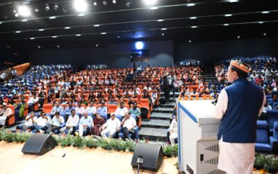 सीएम धामी ने भीमताल के ग्राफिक एरा हिल यूनिवर्सिटी में अकादमिक ब्लॉक व ऑडिटोरियम का किया उद्धाटन