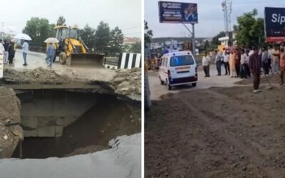 मात्र 12 घंटे में धामी सरकार ने बहाल किया नंदा की चौकी पुल पर आवागमन