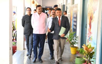 सीएस ने सर्वशक्ति सी.एल.एफ. तुल्याड़ा के ग्राम मल्ली स्थित कलेक्शन सेंटर का किया उद्घाटन